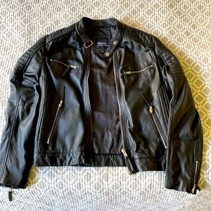 Barney's Biker leather jacket